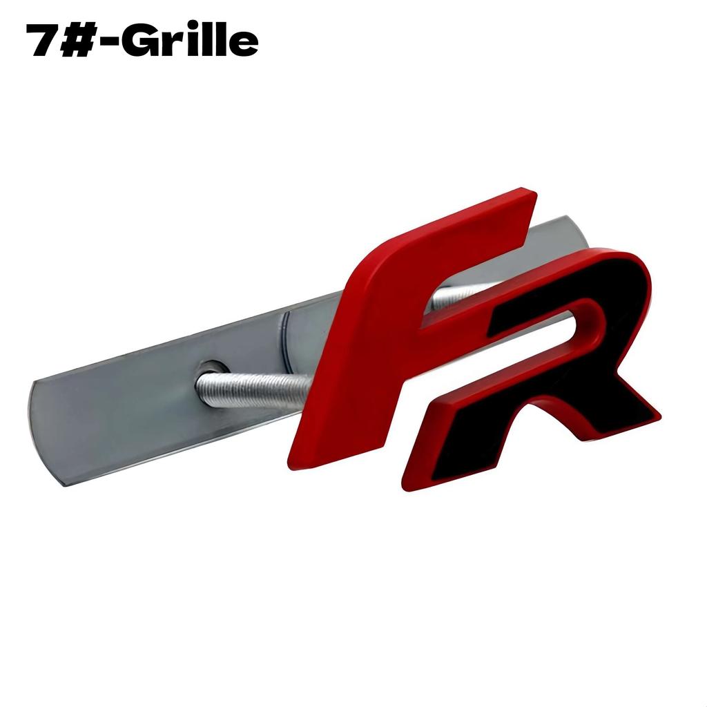 3D Metal Logo Car Front Grill Emblem Grille Badge Sticker For Leon Altea Mk3 5f 1p Ibiza 6l 6j Ateca Arona