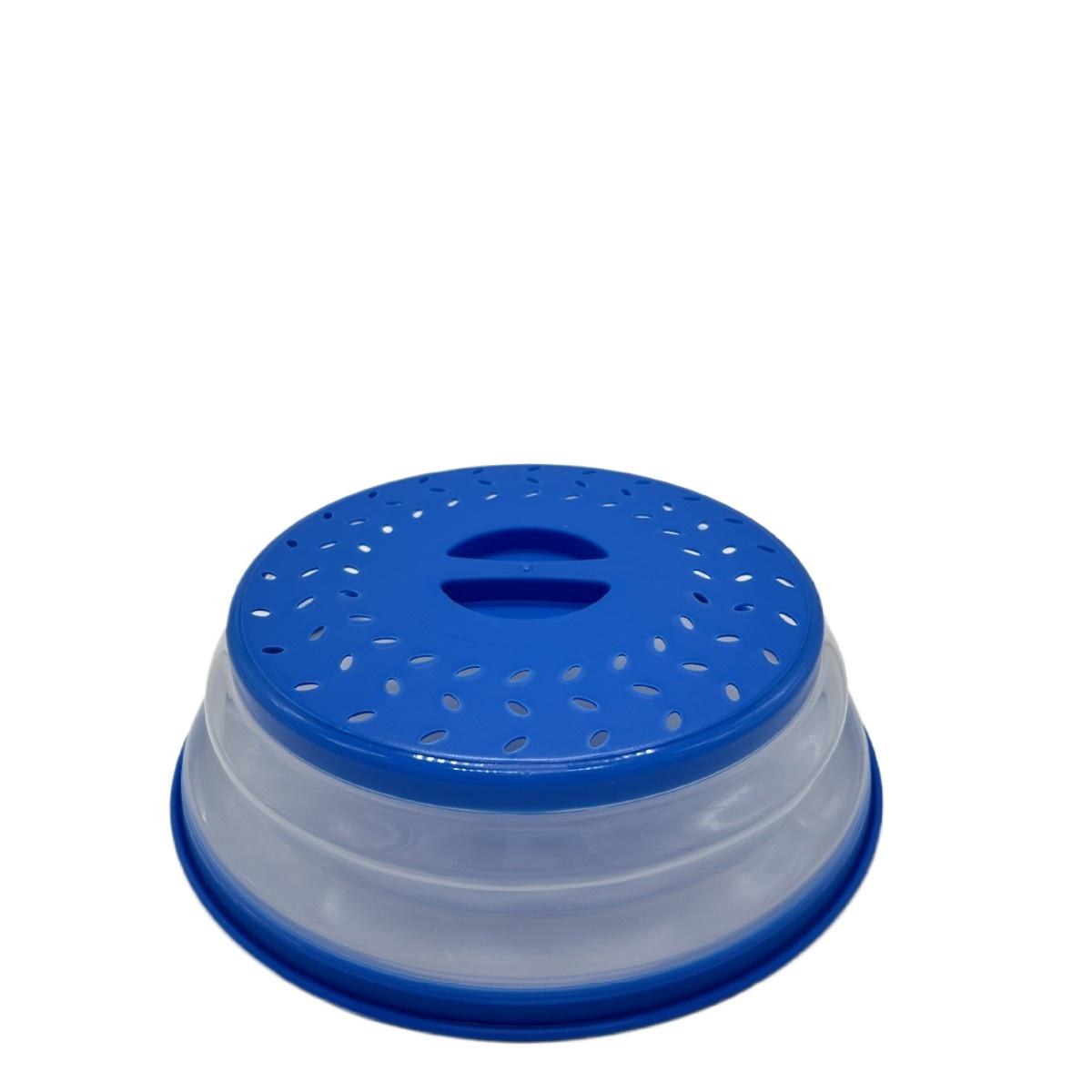 

Силиконовая крышка от брызг для микроволновой печи, Крышка для микроволновой печи для еды, Дуршлаг для фруктов, Крышка для еды в микроволновой печи, Крышка для тарелки в микроволновой печи, 1/3 шт. синий