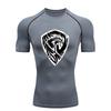 Horse Pattern  Men's Sports T-shirt Training Fitness Tops Quick Dry Short Sleeve T-Shirt Tees Workout T-Shirt Rashguard