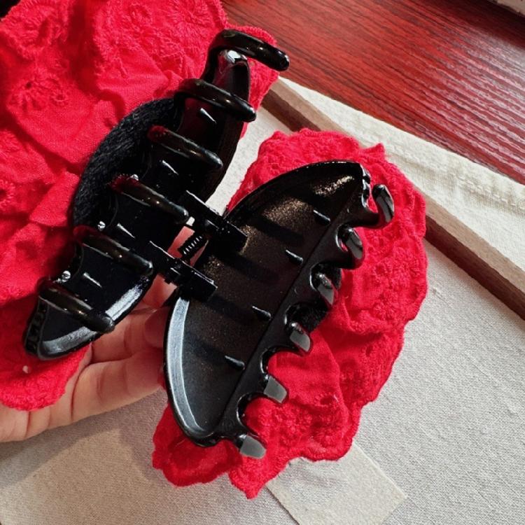 Fashion Lady Hair Claw Clip Lace Flower Claw Clip Hair Claw Chic Hair Ornament