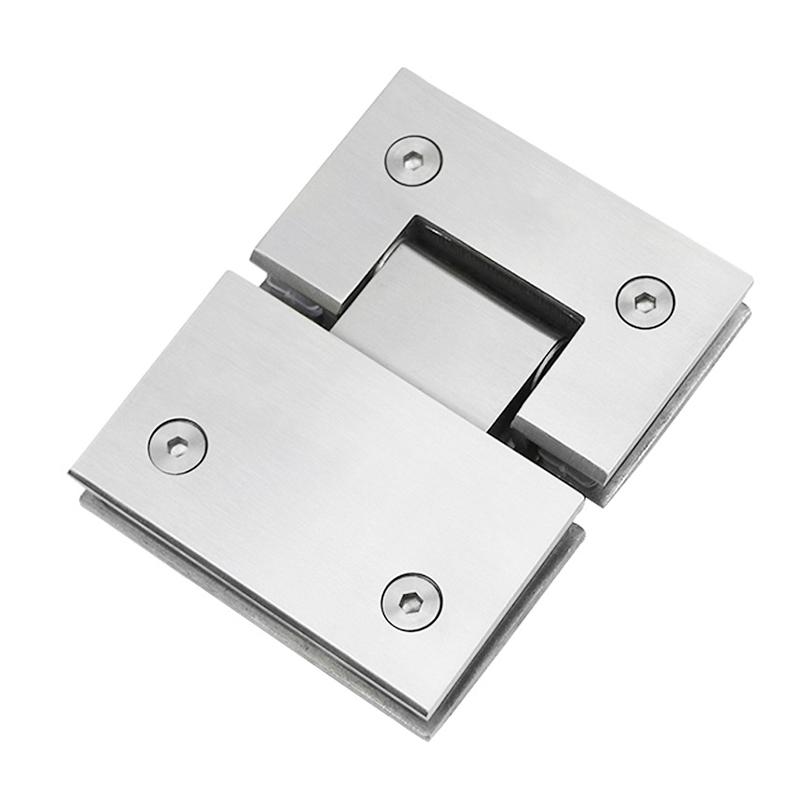 90 135 180 Degree Stainless Steel Pivot Interior Bifold Casement Wall Bathroom Shower Glass Door Hinges