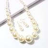 European and American Exaggerated Necklace, Simple Imitation Pearl Collarbone Chain Source Factory Choker