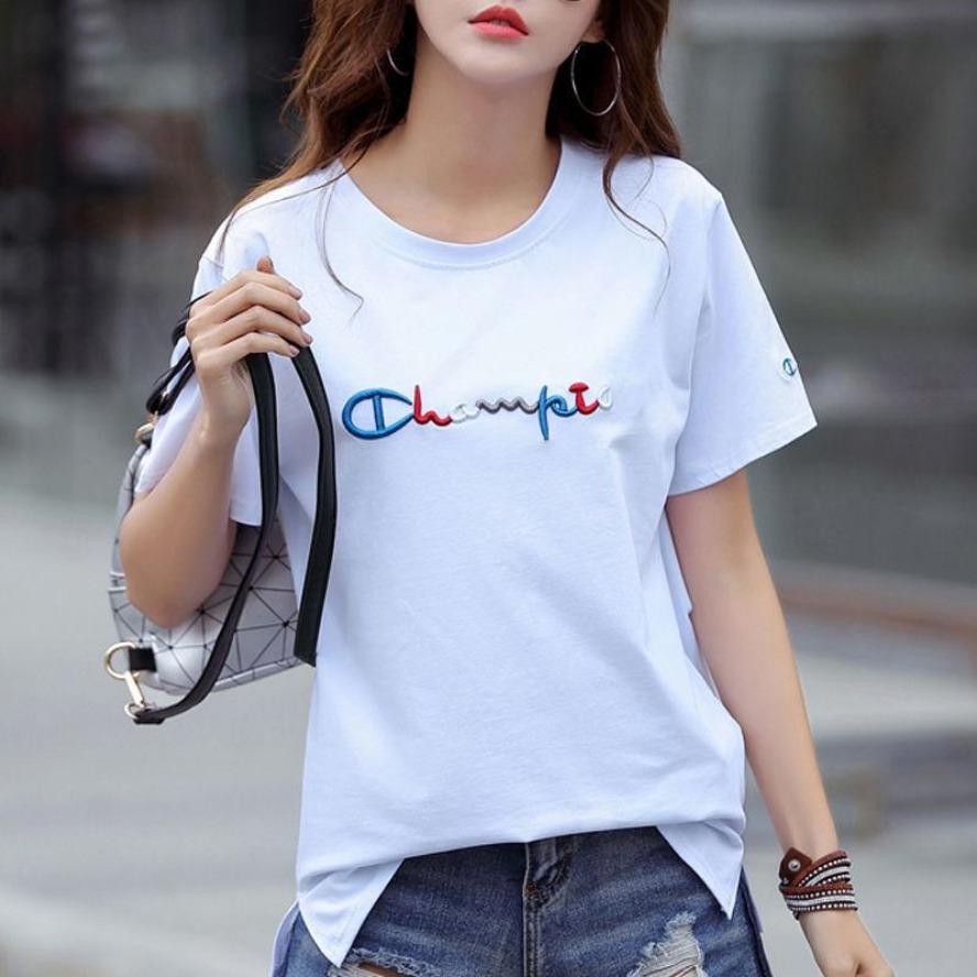 YYFS Women's Fashion Casual Summer Spring Short Sleeve O-Neck Blouses & Shirts