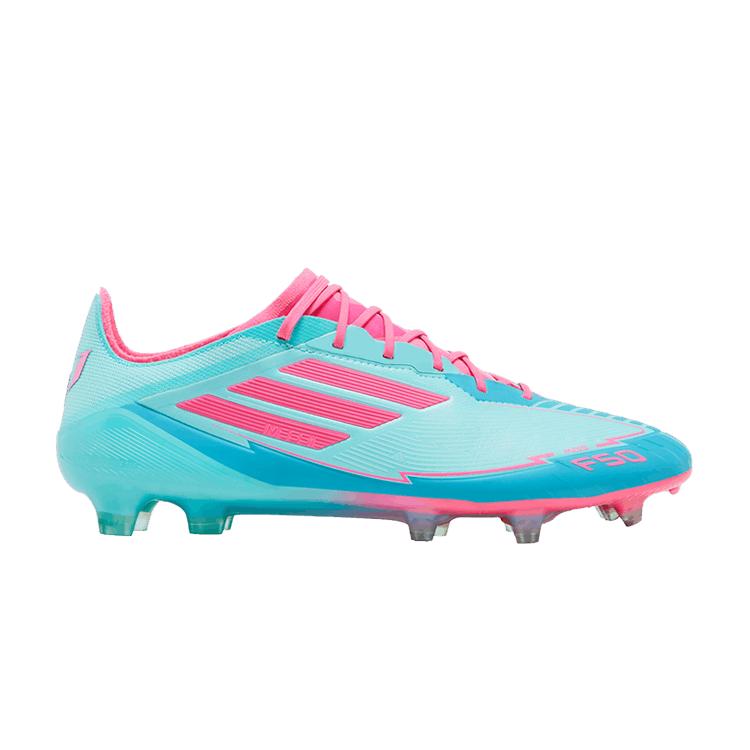 

adidas Messi Adizero F50 Elite FG La Vida Tropical Pack Unisex Sneakers Teal Flash-Aqua Lucid-Pink IH0927 41⅓