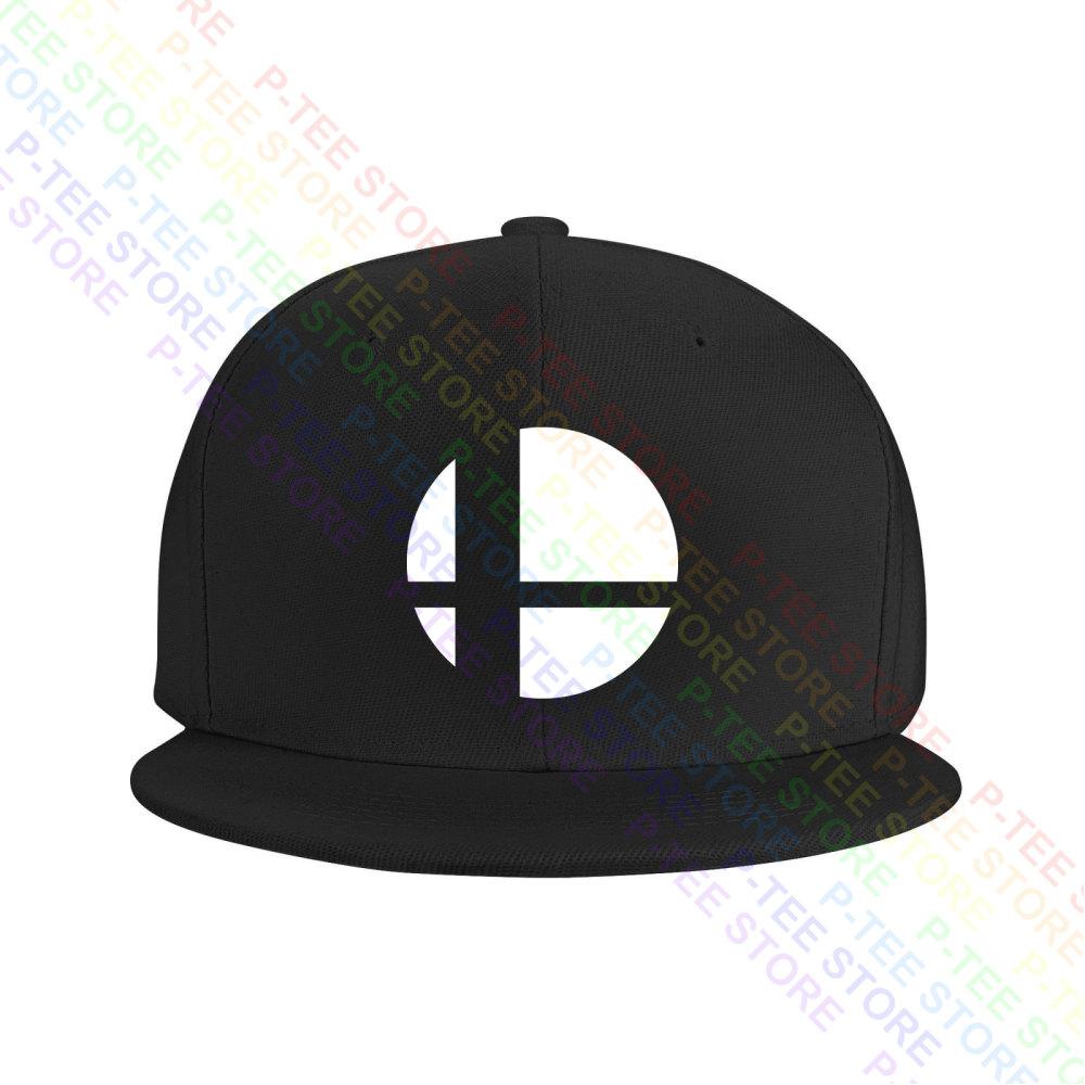 Super Smash Bros Logo Baseball Cap Snapback Caps Knitted Bucket Hat Adjustable