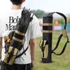 Verstellbarer Riemen Pfeilhaltertasche Einzelschulter-Pfeiltasche Outdoor Jagdzubehör