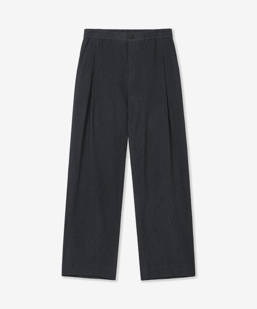 Tienjiti Kinoshita Seersucker Semi-Wide Pants (Grey) Tnpa6E205G2