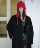 Obeodyupeulleeo Angora Ear Muff Cap_Cherry Red