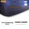 BAWA ABS Wielwenkbrauw Lampbehuizingen Decoratie Zwartgemaakte Auto Koplamp Kap Sierlijst Voor Ford Mustang 2015-2023 Exterieur Accessoires