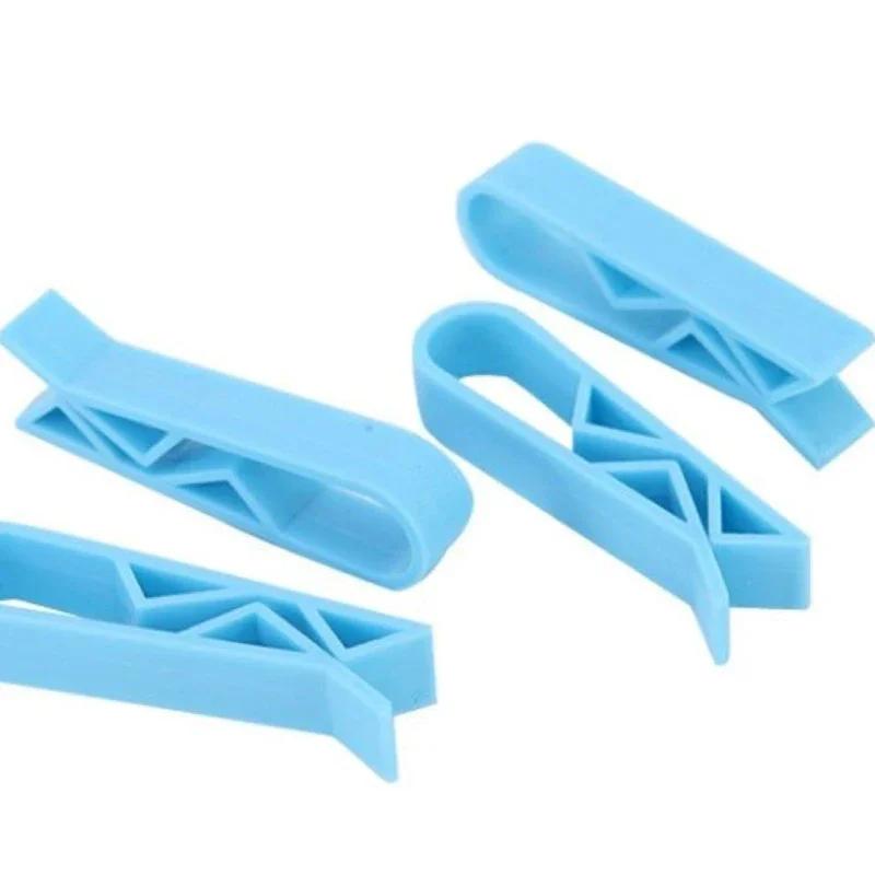New Waste Basket Can Fixation Clip Kitchen Bathroom Organizer Household Storage Clamp Clip Garbage Bin Clip Sealing Tools