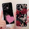 Clear For Oppo Find X9 Case Cover Cute Cat Fashion Butterfly Luxury Painted Soft Casing For Oppo CPH2797 PLJ110