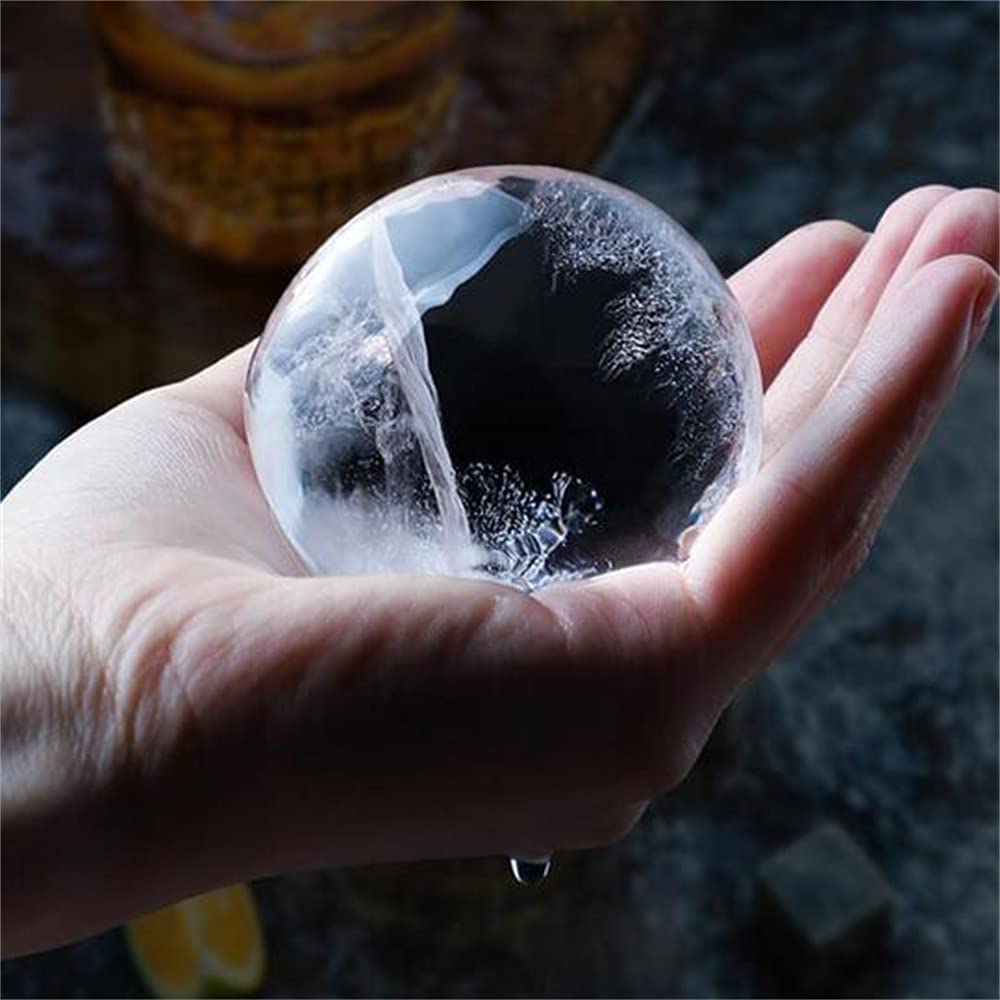 4-cell Ice Cube Maker Diy Ice Ball Molds For Whiskey Cocktail Bar Useful Round Ball Ice Makers Bar Accessories Kitchen Tool