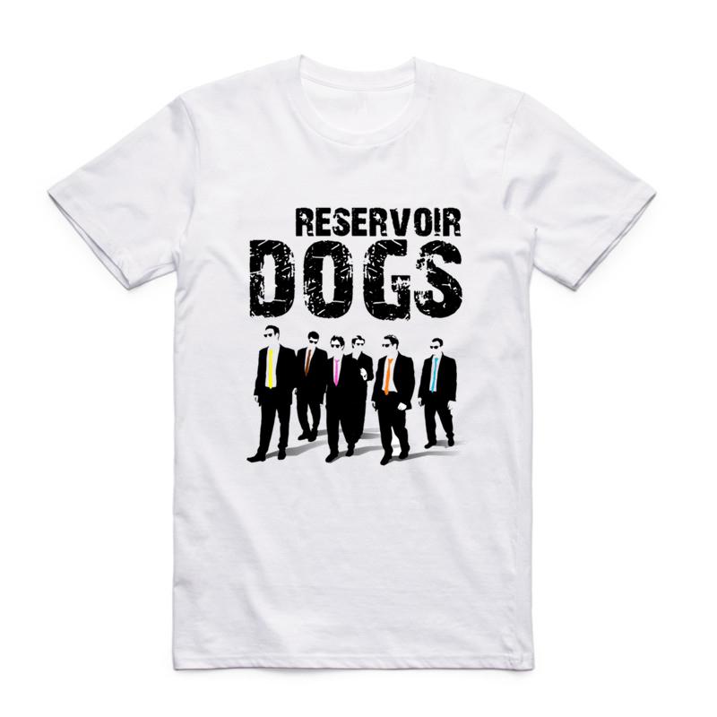 2019 S-XXX Men Women Reservoir Dogs Quentin Tarantino Print White T-shirt Short Sleeve O-Neck Homme Harajuku Casual Cool Tshirt