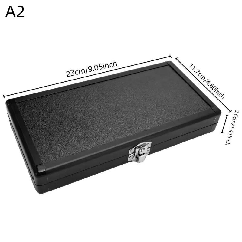 1Pcs Portable Shears Storage Case For Salon Shockproof Organizer Hard Leather Toolbox Hairdressing Hair Scissors Storage Box