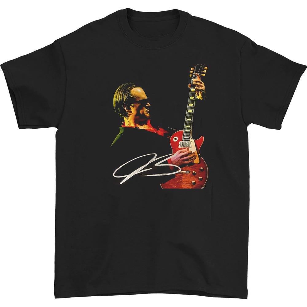 

New Joe Bonamassa Concert signed T-shirt Black Short Sleeve All Sizes Unisex T-Shirt M