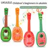 Beginner Friendly Children Ukulele Musical Instrument Toy for Early Music Education Fruit Theme Kids Ukulele Gift
