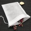 100 Bucăți Pliculețe de Ceai De Unică Folosință Multi-Dimensiuni Material Nețesut Pentru Ceai cu Frunze Vrac Pungă goală cu Șnur Pliculețe Filtru pentru Cafea Rece