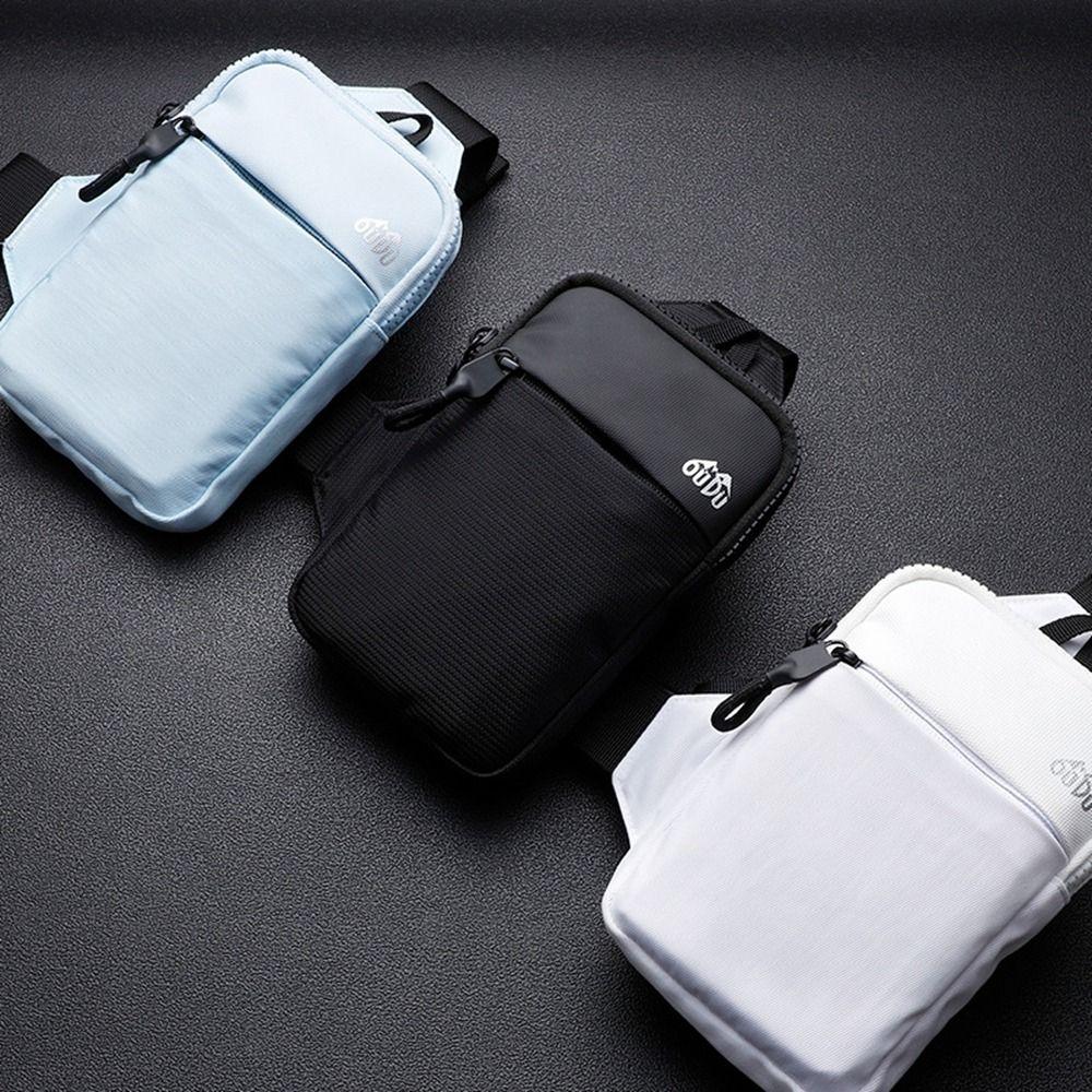 

Square Bag Nylon Shoulder Bag Mini Crossbody Bag Casual Messenger Bag Cycling чорний