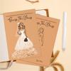 Gioco di disegno dell'abito da sposa per Bridal Shower