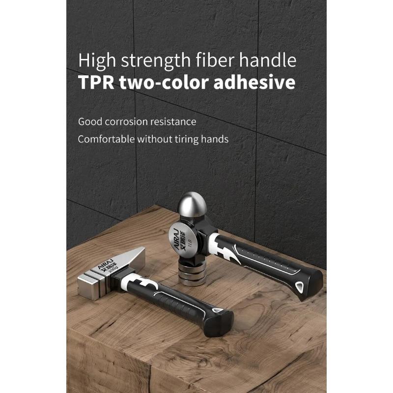 Small Hammer Mini Claw Hammer Head Fitter Hammer Octagonal Hammer Multifunctional Integrated Nail Hammer Nail Hammer Woodworking