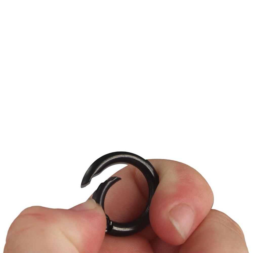 5 Stuks 25mm O-ring Sleutelhanger Clips Kleurrijke Veerhaak Openbare Ronde Karabiner Sleutelhanger Maken