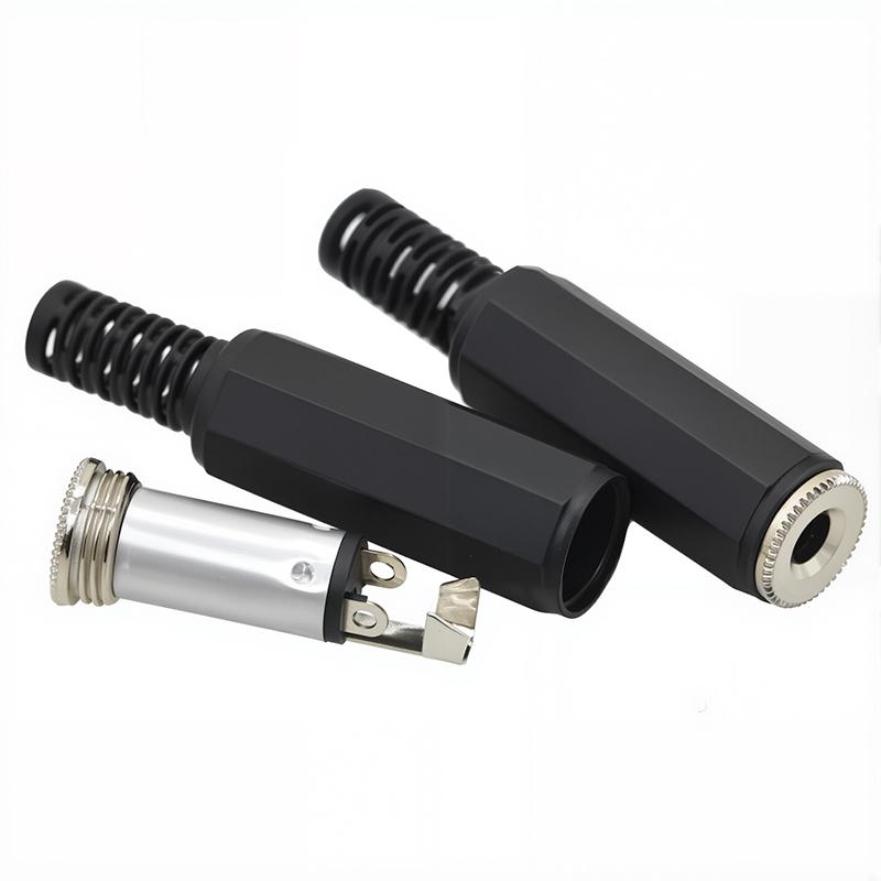 

Аудио Стерео 3,5 мм Разъем Гнездо Моно 3,5 мм Разъем с Паяльным Терминалом 5pcs