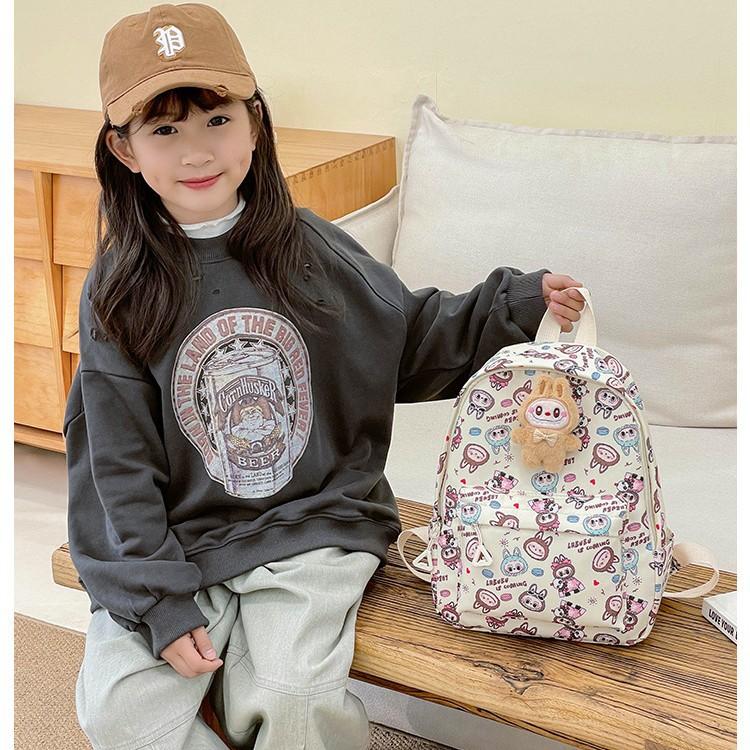 New Children's Schoolbag Cartoon Cute Primary School Student Bubble Cute Backpack Large Capacity Trend Kindergarten Backpack