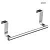 Over Cabinet Tea Towel Bar Door Holder Rack Bathroom Hanger Kitchen Cupboard