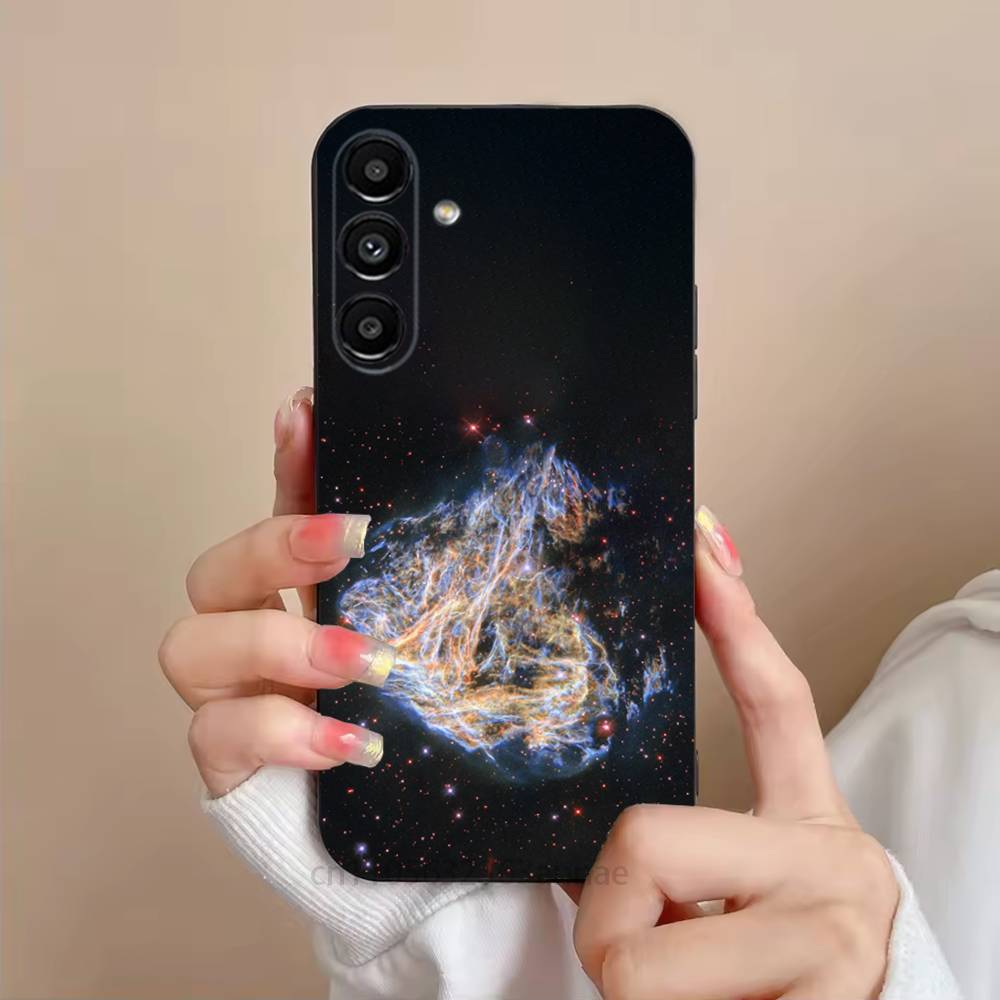 Earth Stars Space Phone Case For Samsung Galaxy S21 22 23 24 S25 Ultra PlusS20 FE S10 Plus  Cover Funda