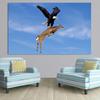Eagle Roc Spreading Wings HD Canvas Print Poster Home Living Room Bedroom Decorative Painting Modern Simple Wall Art Animal