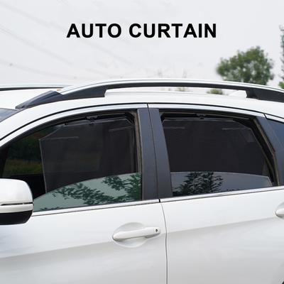 Car Roller Curtains Heat Insulation Translucency Type Hanging Design Anti-UV Shading Auto Styling Window