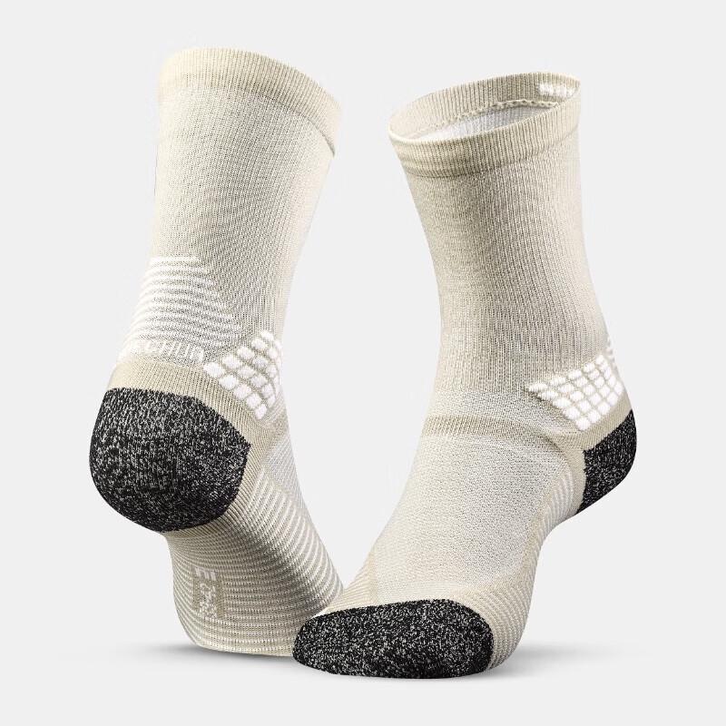 Decathlon Mountain Hiking Mid-Calf Socks (2-Pair Pack)