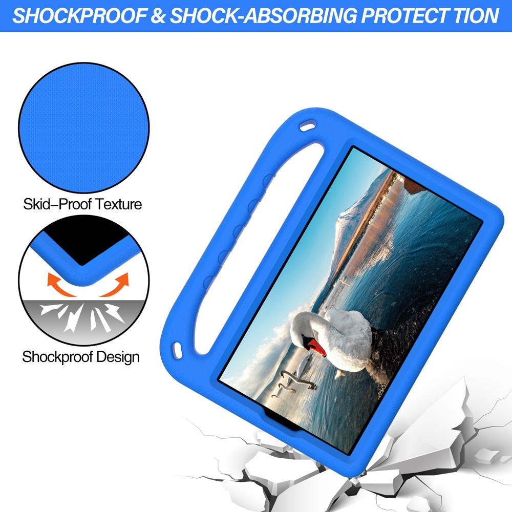Schutzhülle für Samsung Galaxy Tab A7 Lite 8.7 2021 SM-T220 SM-T225, EVA, tragbar, stoßfest, für Kinder, sicherer Griff, Ständer, Tablet-Abdeckung