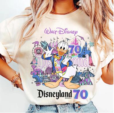 2026 Summer 70th Anniversary Graphic Tshirt Unisex Unisex Fashion Cotton Quality Casual Loose Short Sleeve Classic Unisex