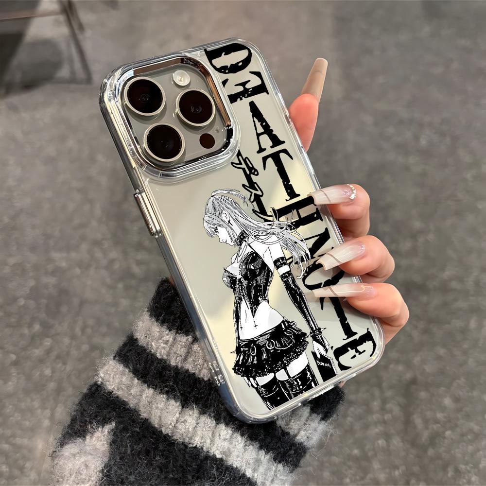 Custodia per Telefono Anime D-Death Note per Xiaomi Mi 15 14T 14 12T 11T 11 Lite Poco M7 X7 X6 F5 F6 X5 X4 GT Pro 5G Trasparente Morbida