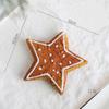 1pc Foam Ball Snowflake Gingerbread Man Christmas Tree Ornaments Set DIY Xmas Decorations Hanging Pendants for Home Party Gifts
