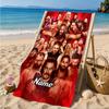 Personalisierter Name Wrestling Superstars Collage Strandtuch Mikrofaser Strandtuch, Leicht und Schnelltrocknend, für Sommerreisen, Schwimmbad Geschenk