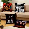 Singer-O-Ozzy Osbournes Pillow Case Plush Fabric Soft Pillowcase Double Sided Print Cushion Cover Household Gifts