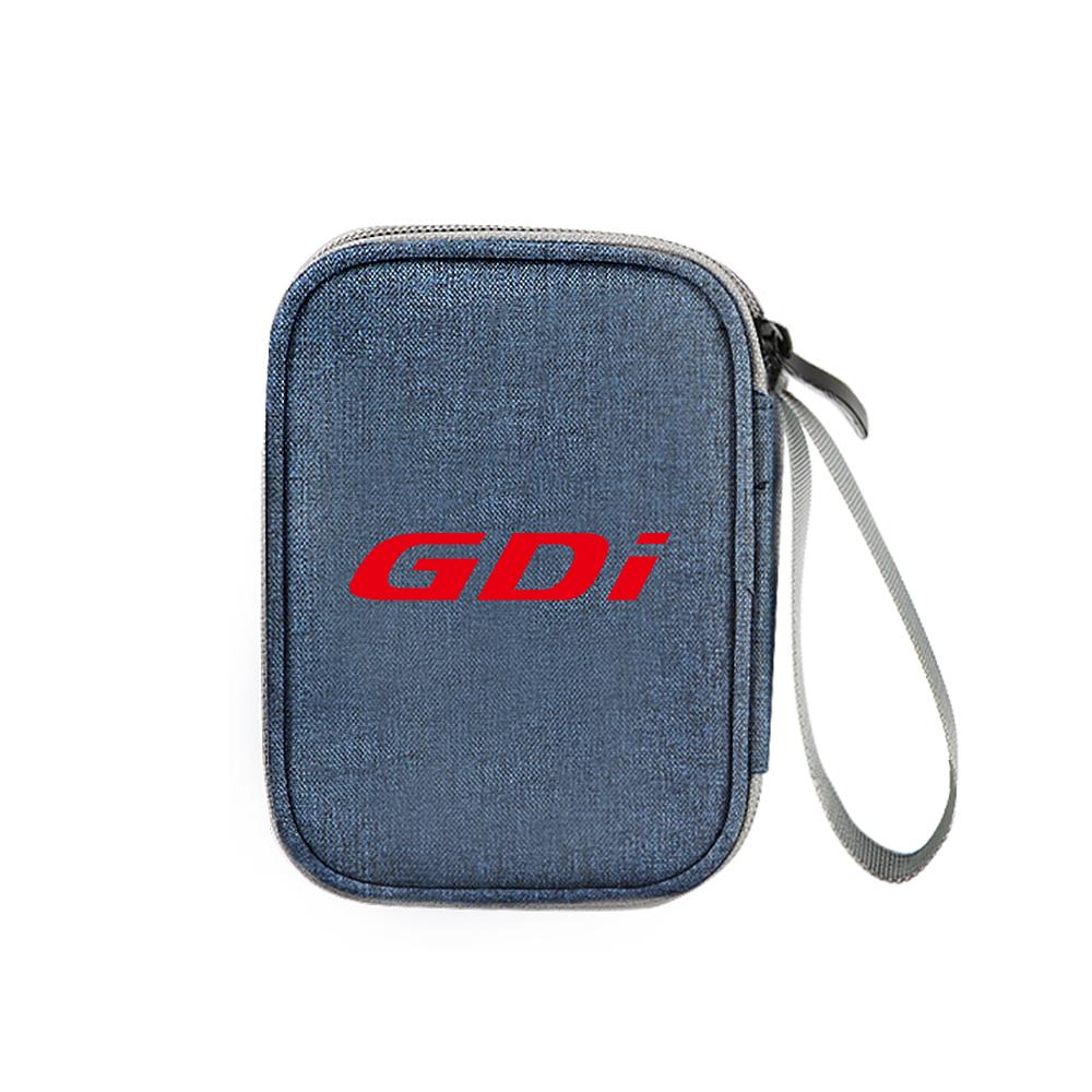 Portable Car Travel Key Driver's License Storage Bag Waterproof Organizer For HYUNDAI GDI i20 i30 Tucson i10 ix35 i40 Creta HB20 E8
