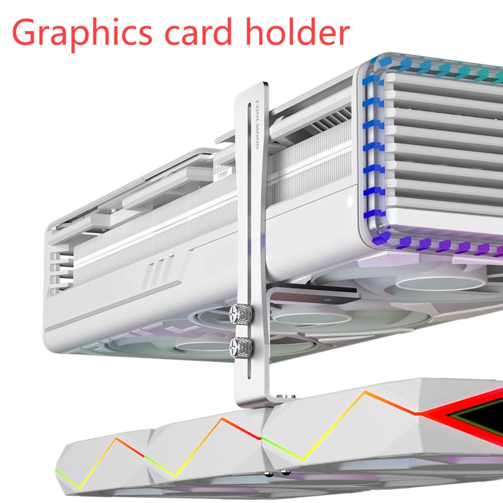 Suport pentru Placă Grafică de Calculator Cadru de Suport Rezistent la Rugină pentru Placă Grafică Suport Jack GPU din Aluminiu pentru Asamblare PC DIY