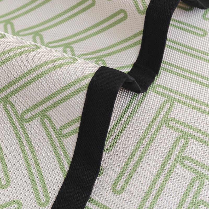 New Cool Sofa Cushion, Universal Cover For All Seasons, Summer Ice Silk Non-Slip Blanket, Cool Striped Sofa Cushion