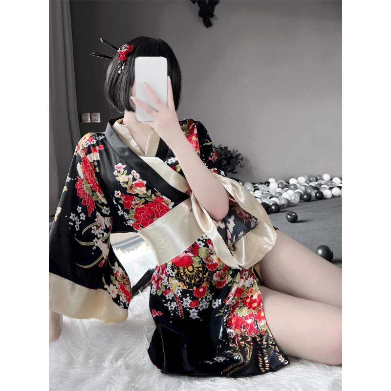 Maid Lolita Kleid Sexy Cosplay Erotische Kostüme Offene Brust Anime Kleidung Plus Exotisches Negligé Outfit Erotik Rollenspiel Kimonos