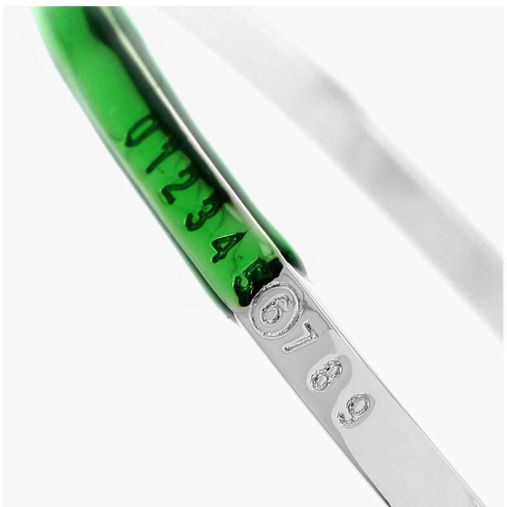 Maison Margiela Sm6uy0082 Sv0310 963 Mm6 Engraving Numbering Logo Cuff 3mm Bracelet