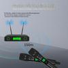 All-Metal Dual Wireless Professional Microphone for Performance & Meetings