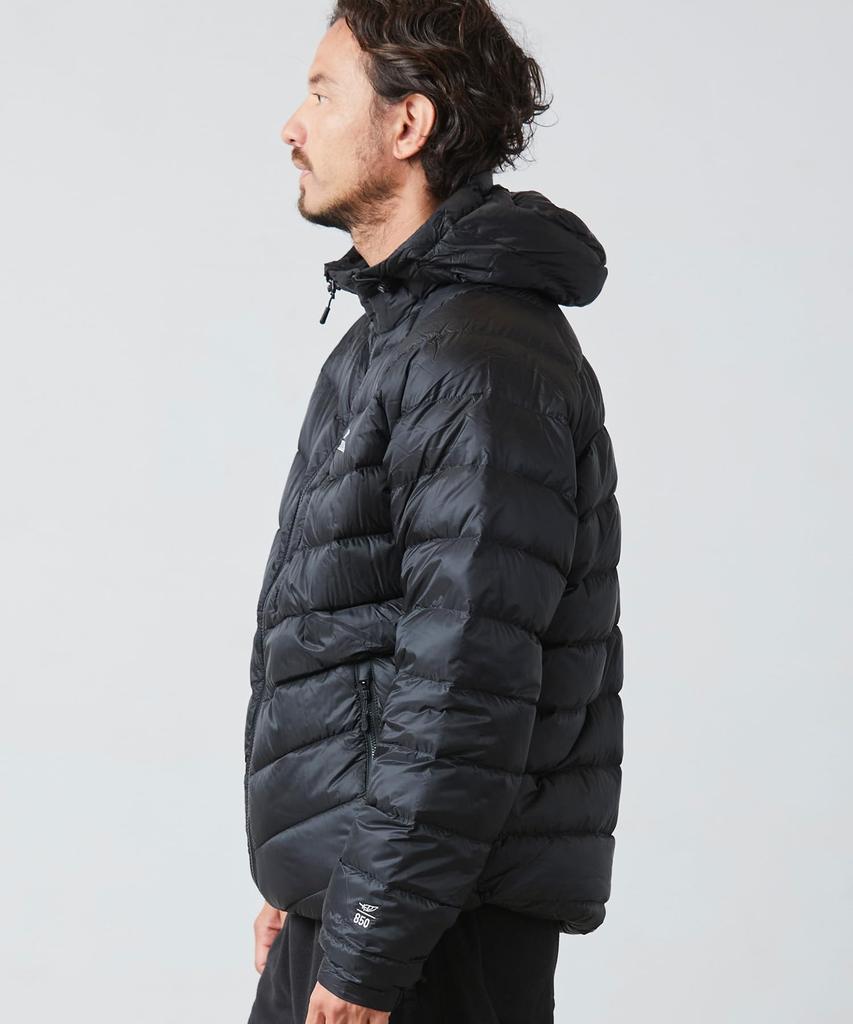 LL Bean Ultralight 850 Down Jacket with Japan Size Saddle 1000043223 Men's Hood, Fit, Small, Brown,