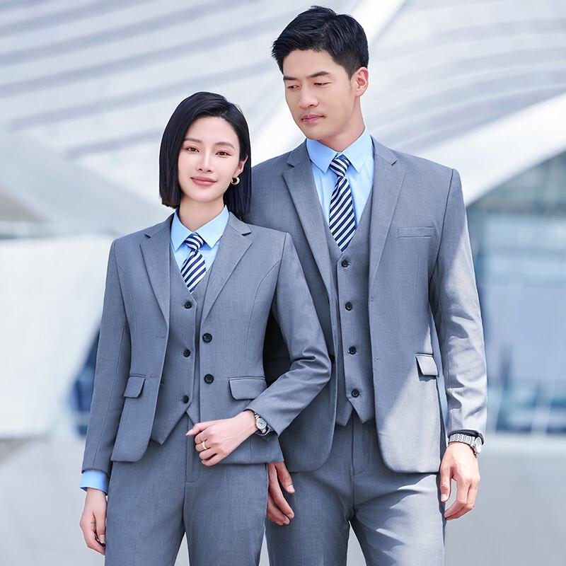 Мужской и женский деловой костюм Taluoman, приталенный 5XL