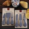 Stainless Steel Cheese Knife and Slicer Set with Non-Stick Coating