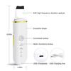 Pxcl Ultrasonic Skin Scrubber Face Scrubber Cleaner Skin Scrubber Cleaning Instrument Pore Cleaner Ultrasonic Vibration Peeling Facial Massage Device