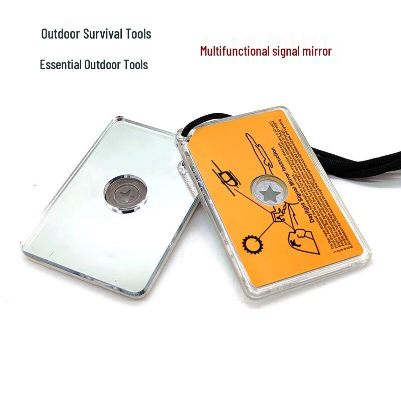Multi-functional Emergency Survival Mirror