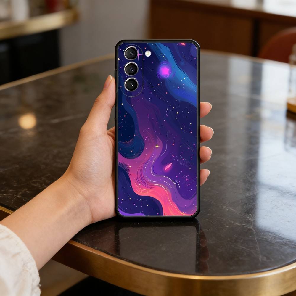 S-Space For Galaxy Art Case for Samsung Galaxy S21 S25 FE S24 S23 Ultra S20 S9 S22 Plus S10 TPU Cover